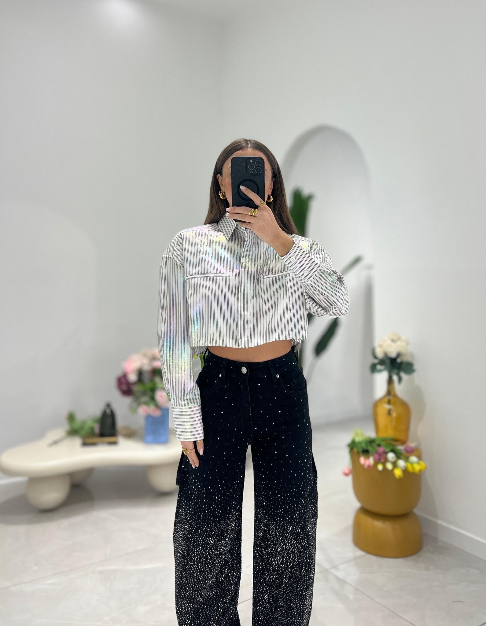 Camicia by Lumina 240314 (nero) - Frida Shop