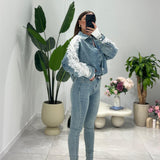 Camicia Greta FR - 127100 - DENIM - Frida Shop