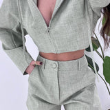 Coordinato Lopez 7587 - VERDE - Frida Shop