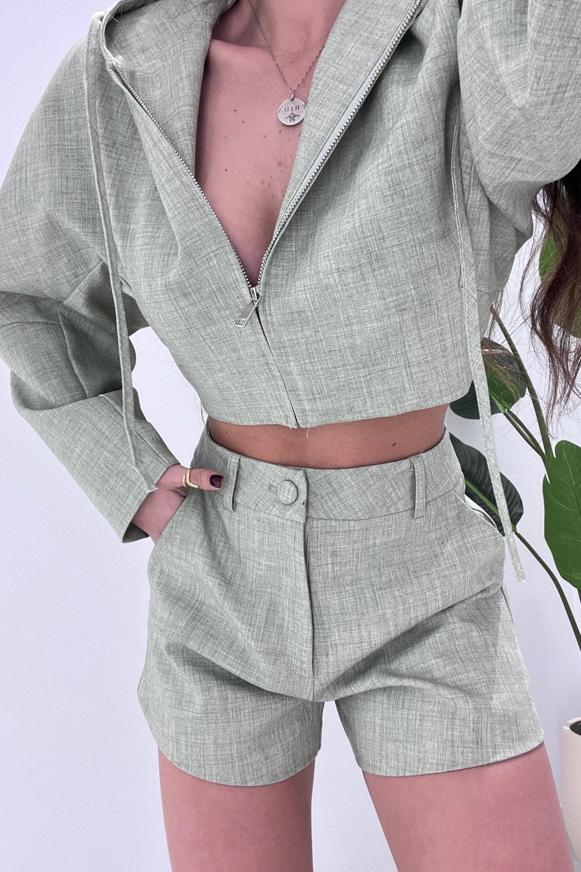 Coordinato Lopez 7587 - VERDE - Frida Shop