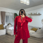 Coordinato Namira 36991 (rosso) - Frida Shop