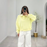 Felpa Delma 316 (giallo) - Frida Shop