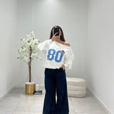 Felpa Esme 61890 (bianco) - Frida Shop