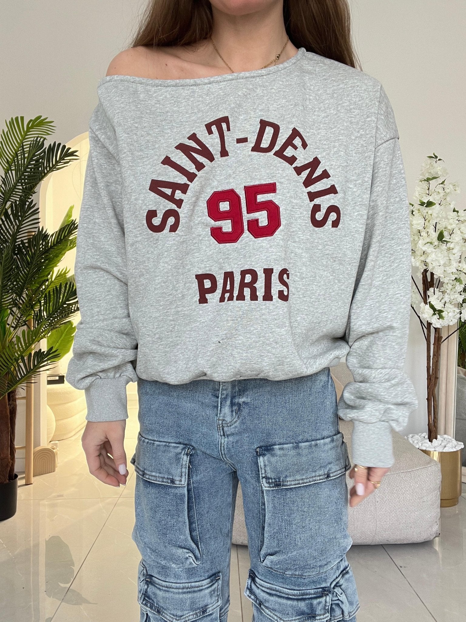 Felpa Jessy 61891 (grigio) - Frida Shop