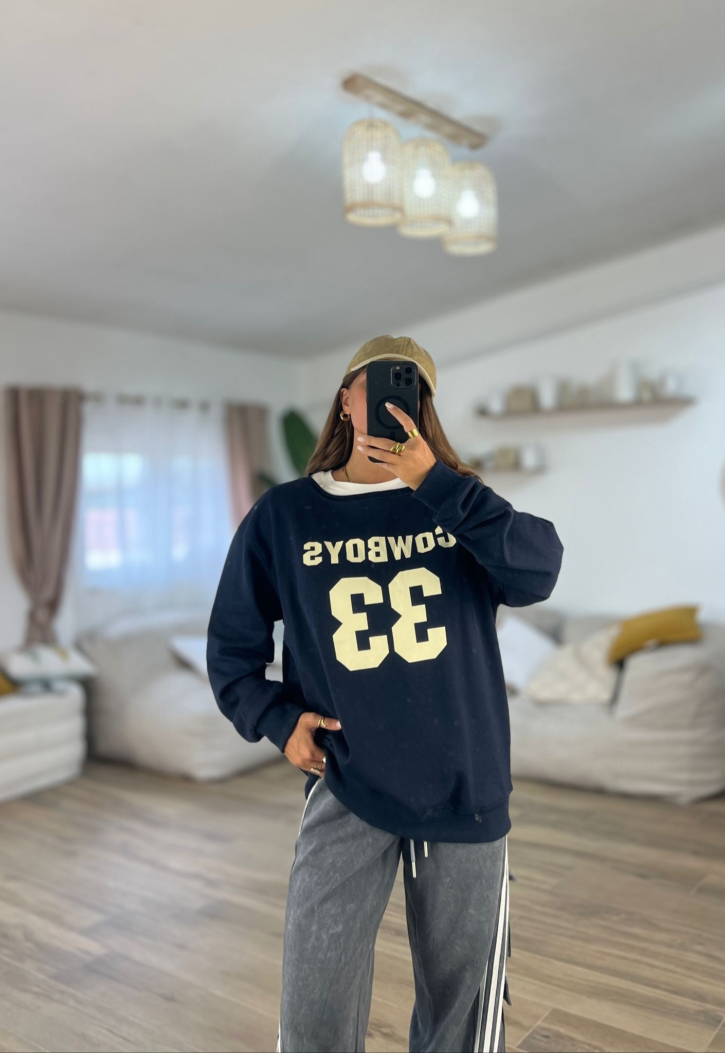 Felpa Lorys 26379 (blu) - Frida Shop