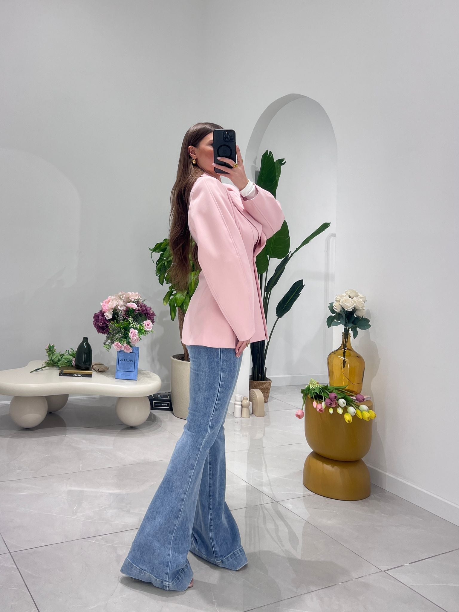 Giacca Clarissa 7161 (rosa) - Frida Shop