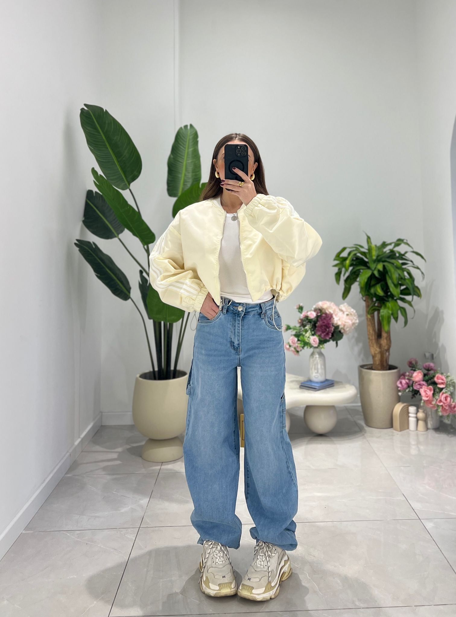 Giubbino Mayra 5926 (beige) - Frida Shop