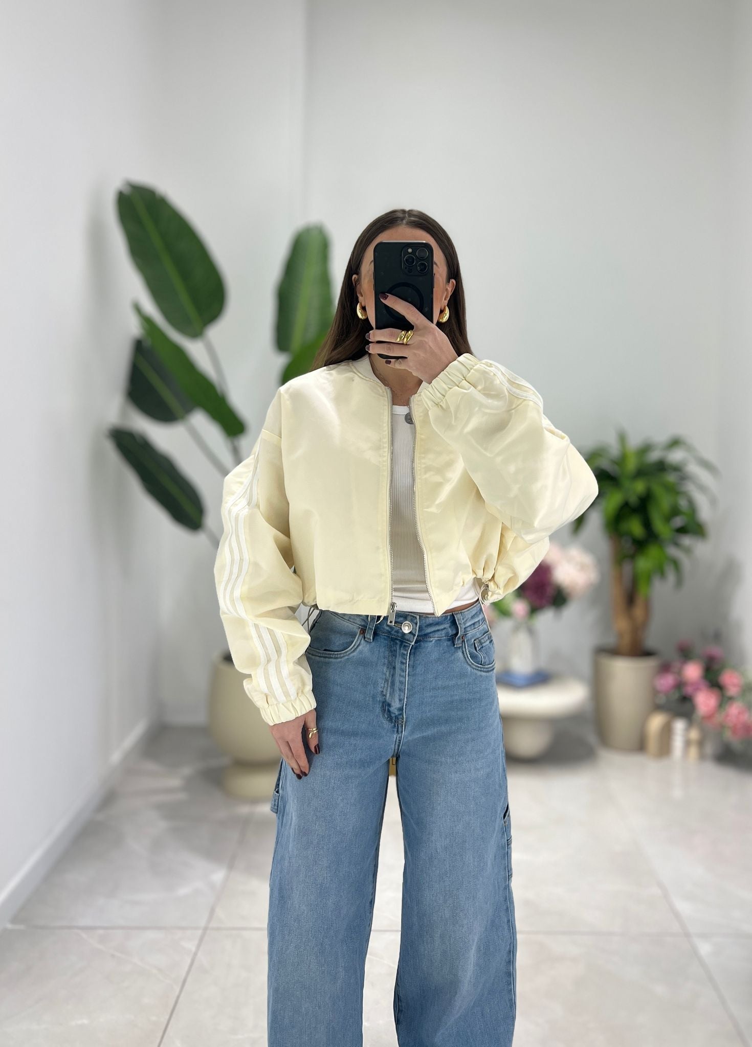 Giubbino Mayra 5926 (beige) - Frida Shop