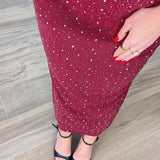 Gonna Amanda 15610 (bordeaux) - Frida Shop