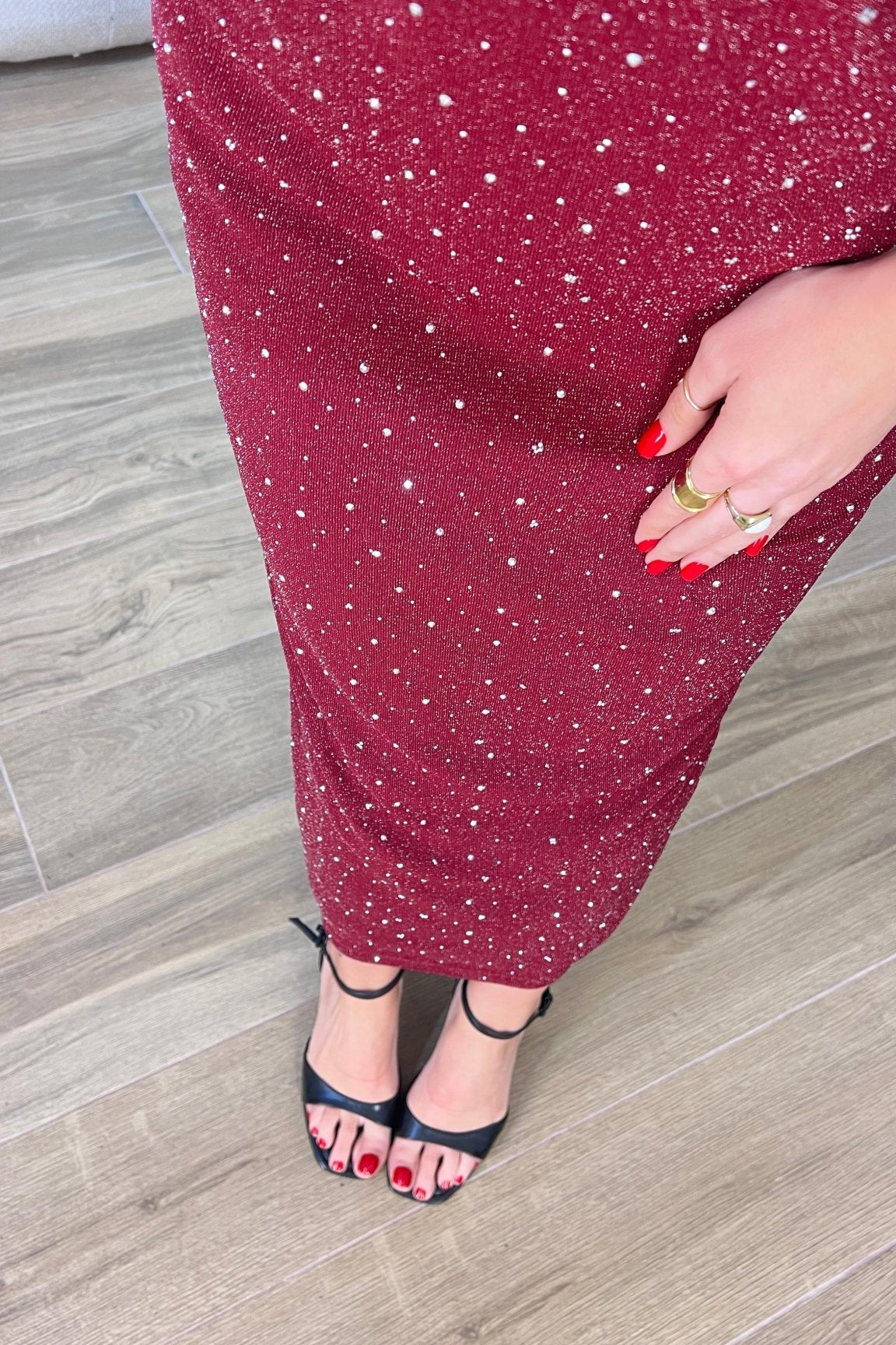 Gonna Amanda 15610 (bordeaux) - Frida Shop