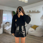 Gonna/shorts Chavi 7076 (nero) - Frida Shop