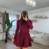 Gonna/Shorts Sofia 3605(bordeaux) - Frida Shop