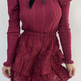 Gonna/Shorts Sofia 3605(bordeaux) - Frida Shop