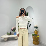 Maglia Lucy 23332 (panna) - Frida Shop