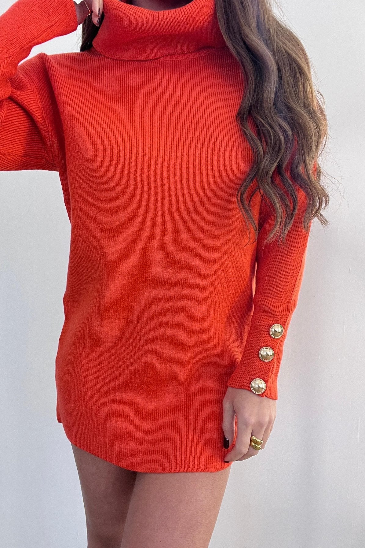 Maglioncino Mery 03705(arancio) - Frida Shop