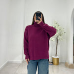 Maglione Clory 23023 (magenta) - Frida Shop