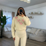 Maglione Wanda 7665(panna) - Frida Shop