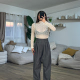 Pantalone Isabel 7329 (grigio) - Frida Shop