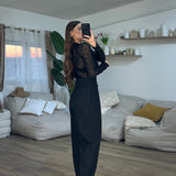 Pantalone Isabel 7329 (nero) - Frida Shop