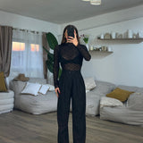 Pantalone Isabel 7329 (nero) - Frida Shop