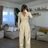 Pantalone Isabel 7329 (panna) - Frida Shop