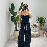 Pantalone Selene FR - 127160 - NERO - Frida Shop