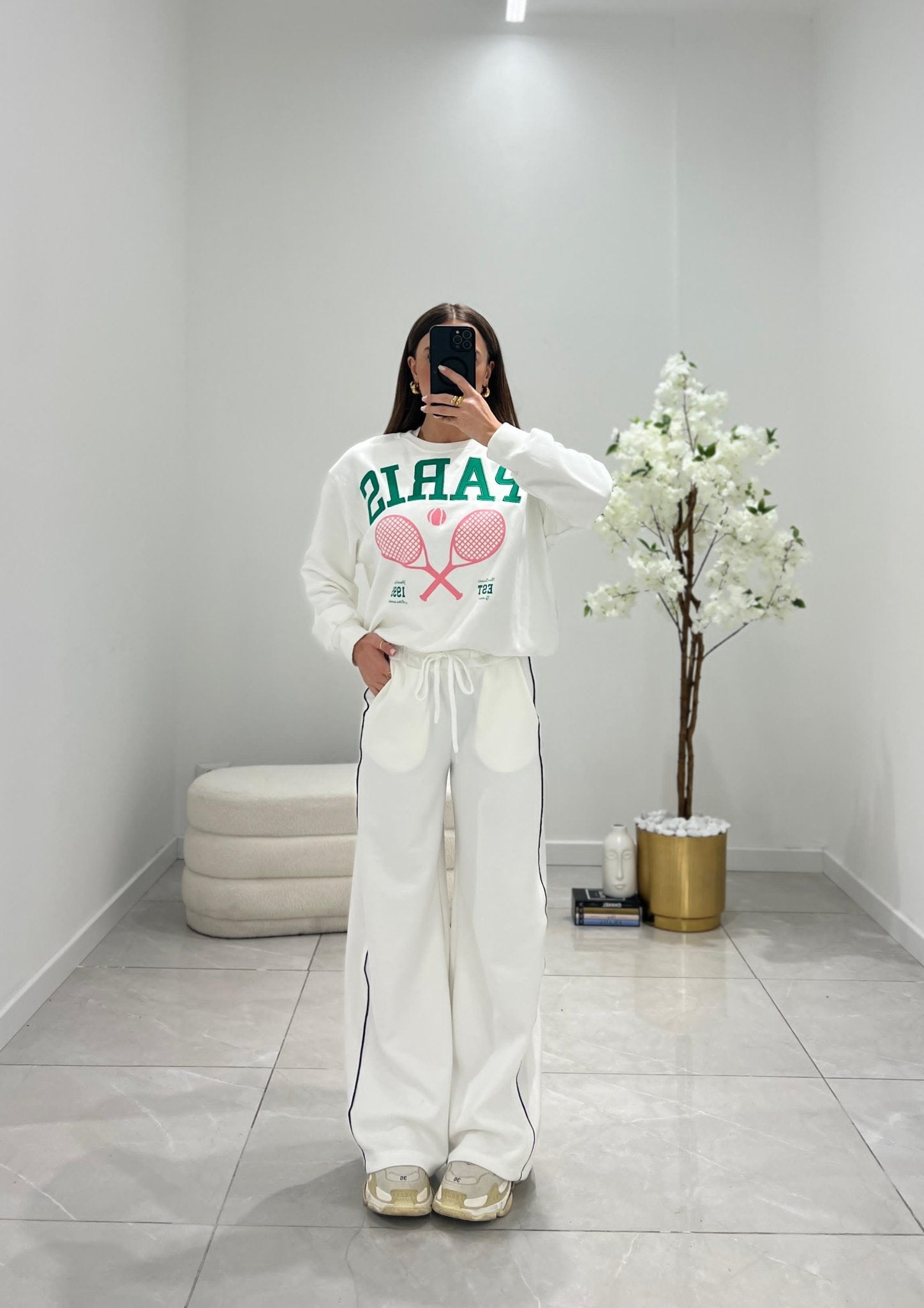 Pantatuta Lexi 961701 (bianco) - Frida Shop