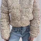 Piumino Doris 121 (oro) - Frida Shop