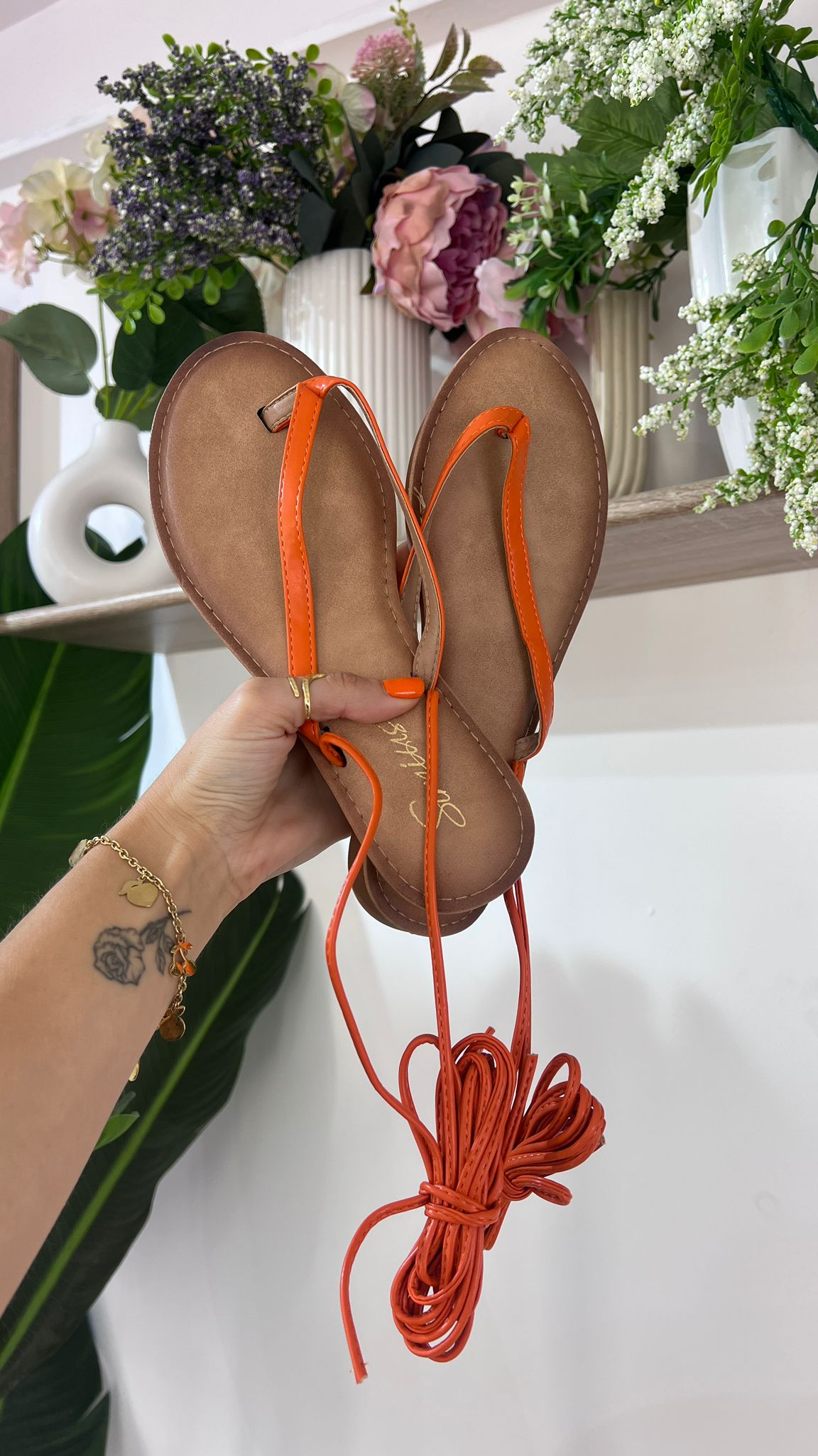 Sandalo con laccio 2216 - Frida Shop