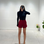 Shorts Brooke 4131 (bordeaux) - Frida Shop