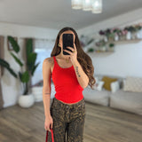 Top Lena 665 rosso - Frida Shop