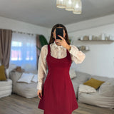 Vestito Camilla 7298 (bordeaux) - Frida Shop