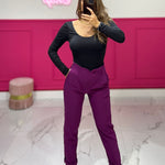 Pantalone in cotone elastico 877 - Frida Shop